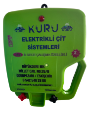 30.000 V 7/24 ÇALISMA ELEKTRİKLİ ÇİT MAKİNESİ