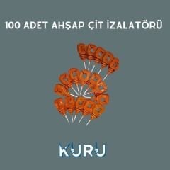 100 ADET AHSAPİÇİN ELEKTRİKLİ ÇİT İZOLATÖR