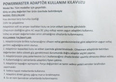 Adaptör 12V 2A 5,5x2,5