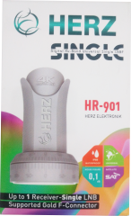 Uydu tekli LNB HERZ HR-901