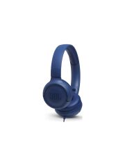 Mikrofonlu Kablolu Kulaküstü Kulaklık JBL T500 MAVİ
