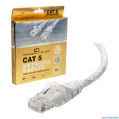 Cat 5 Ağ Kablosu 3 mt Powermaster 7559