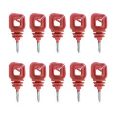 Elektrikli Çit Ahşap İzolatör 10'lu Set